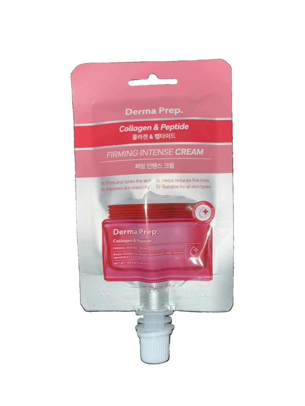 Derma Prep Collagen & Peptides Firming Intense Cream 1.18oz 2pk